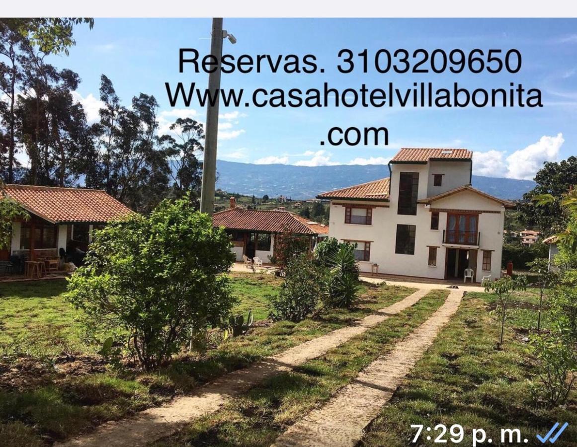 Casa De Campo Villa Bonita Hotel Villa de Leyva Dış mekan fotoğraf